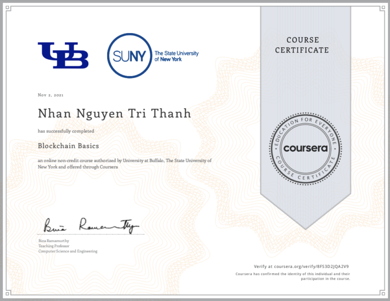 The Basic Points Summarized From Blockchain Course On Coursera 